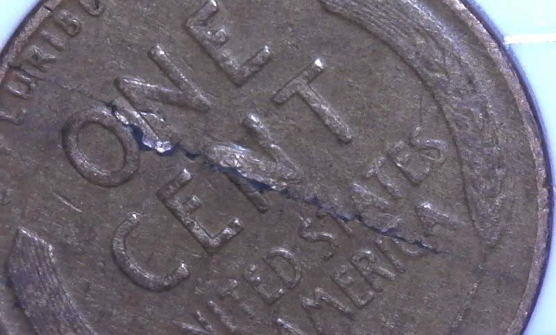 1939-P-Lincoln-Wheat-Cent-With-Lamination-Peel-Oldjoeclark-Will-Like-This
